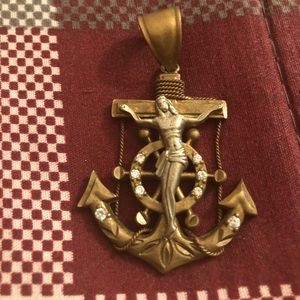 ⚓️ Cross Anchor Pendant ⚓️